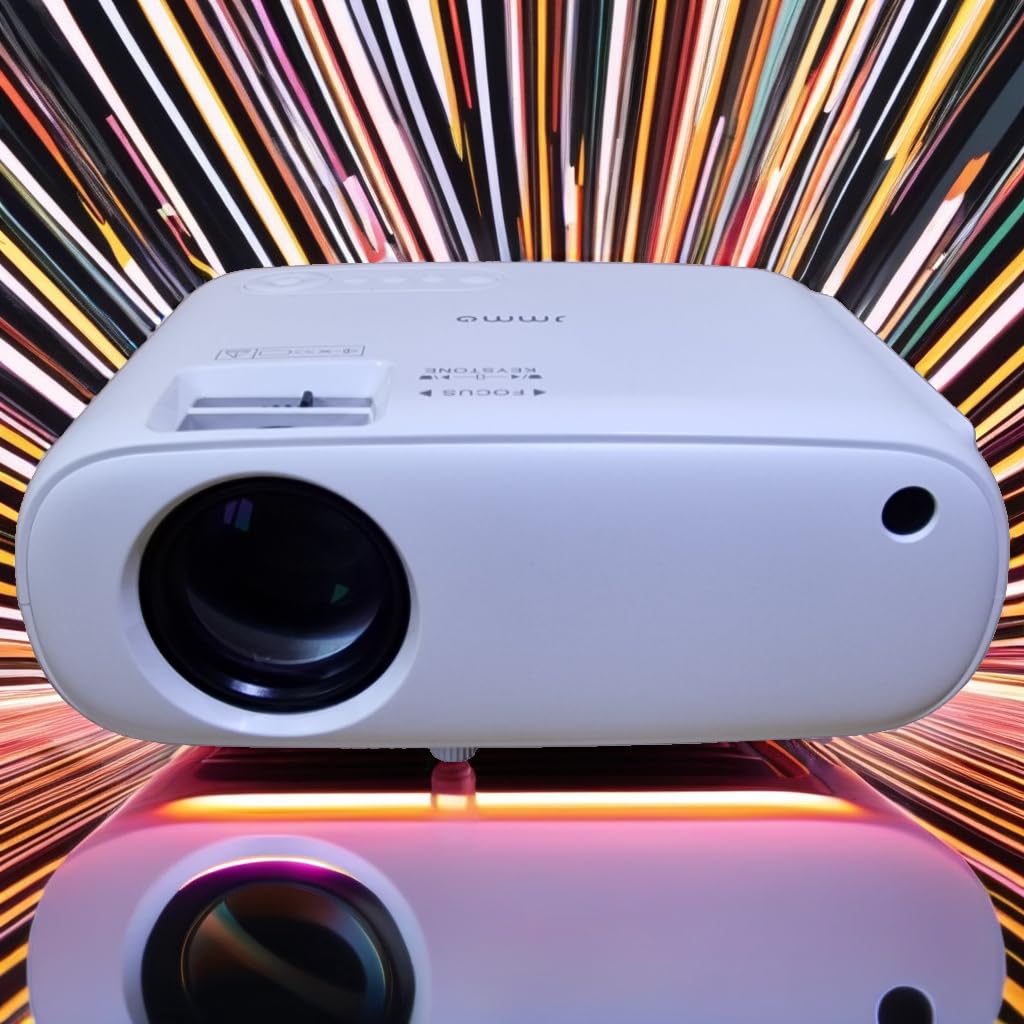 交渉中　JMMO YP12 LCDプロジェクター LED JMMO Movie Projector - Bluetooth 4.0, Native resolution
